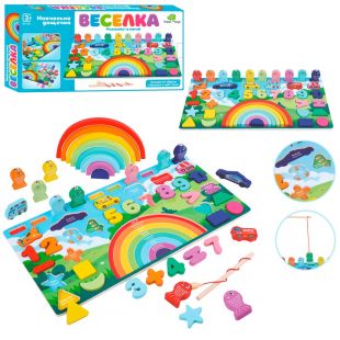 Учебно-развлекательная дощечка Tree Toys Радуга MD 1647