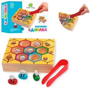 Деревянная игра Tree Toys Сообразительная пчелка MD 2848