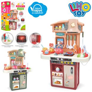 Детская кухня Limo Toy мойка, духовка, плита, посуда, продукты 16861AB