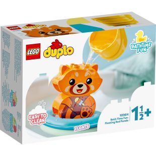 Конструктор LEGO Duplo Пригоди у ванній: Червона панда на плоту 10964