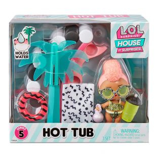 Игровой набор L.O.L Surprise! Маленькие комнатки Джакузи леди Каникулы 580232