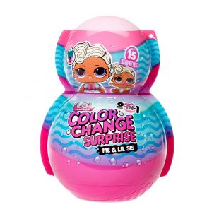 Игровой набор L.O.L Surprise! Color change Me and My Крошка и сестренка 2в1 580614