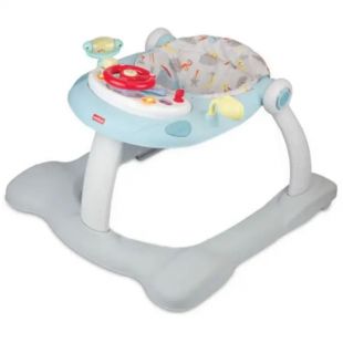 Ходунки WinFun с игровой панелью голубо-серые 805301-NL