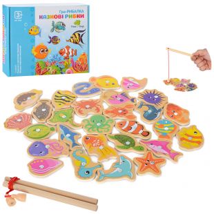 Деревянная игрушка Tree Toys Рыбалка магнитная MD 1664