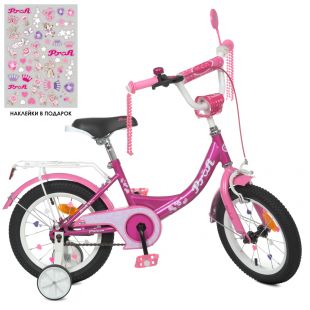Велосипед дитячий Prof1 Princess 12д. Y1216