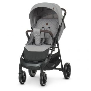 Прогулочная коляска El Camino OPTIMA серая ME 1083 Mirage Gray