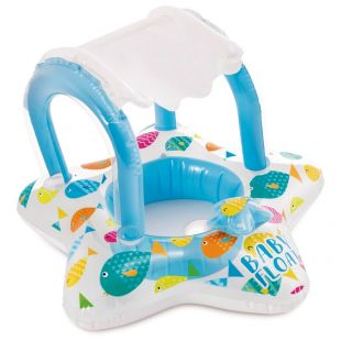 Плотик Intex Звездочка с крышей 56573