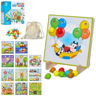 Деревянная игрушка Tree Toys Веселые картинки MD 1598