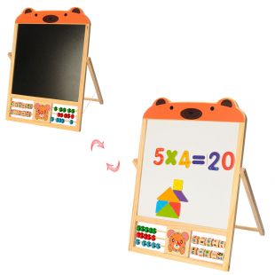 Мольберт дитячий Tree Toys 2в1 двосторонній в асортименті  MD 1028