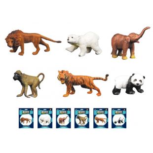 Животное Zhongjieming Toys дикое, 6 видов Q9899-ZJ40