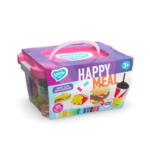 Набор теста для лепки Lovin Happy meal 41137