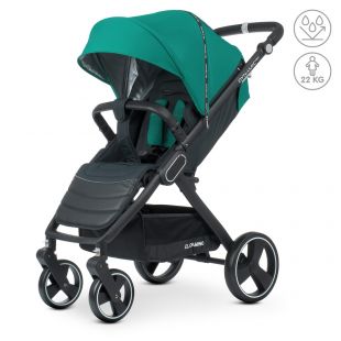 Коляска детская El Camino DYNAMIC PRO зеленая ME 1053N Sea Green