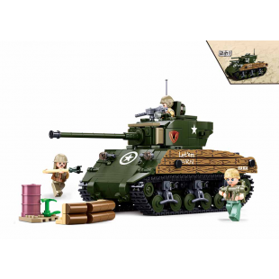 Конструктор SLUBAN Army Танк M38-B1110