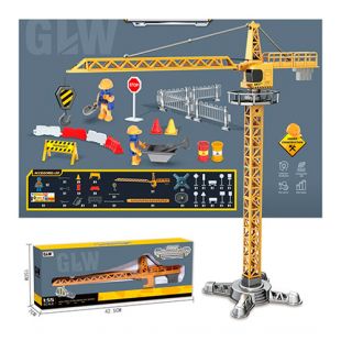 Кран фігурки 2 шт., дорожні знаки 8816