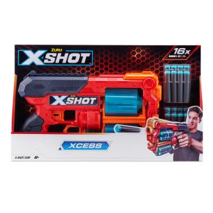 Швидкострільний дитячий бластер X-Shot Red EXCEL Xcess TK-12 36436R