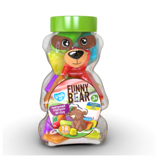 Набор для лепки с воздушным пластилином Funny Bear ТМ Lovin 70154