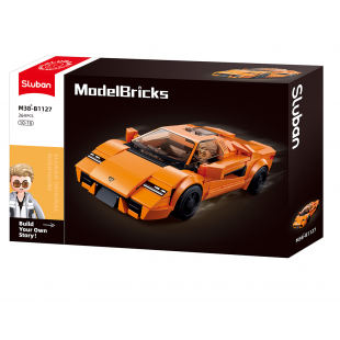 Конструктор SLUBAN Model Bricks Спортивний автомобіль 2020 M38-B1127