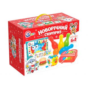 Новорічний набір іграшок 6 в1 Technok Toys  8829
