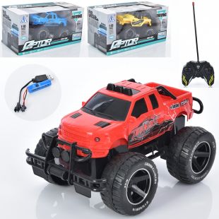 Джип радиоуправляемый, аккумулятор, USB, 1:18, светлое, 20-11DA-13DA