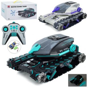 Танк радиоуправляемый, 2,4G, USB, стреляет HD5000