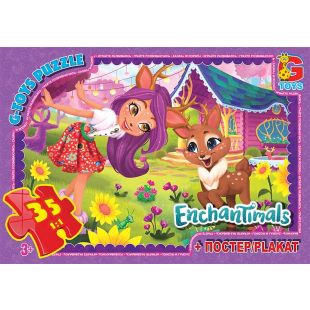 Пазли G-Toys із серії "Enchantimals", 35 елементів EA211   замовити