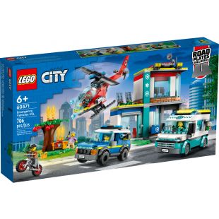 Конструктор LEGO City Центр управління рятувальним транспортом 60371