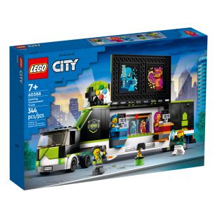 Конструктор LEGO City Вантажівка для ігрового турне 60388