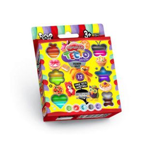 Набор креативного творчества Danko Toys Тесто для лепки Master Do коробка 12 цветов TMD-02-03