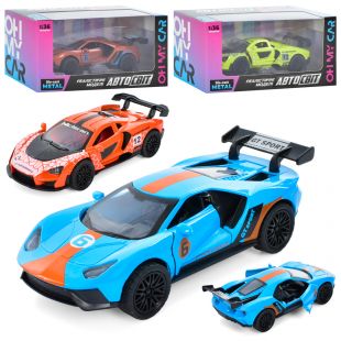 Машинка АвтоСвіт металлическая 1:36, в ассортименте AS-2978