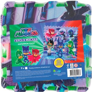 Коврик-пазл ТМ PJ Masks Герои в масках