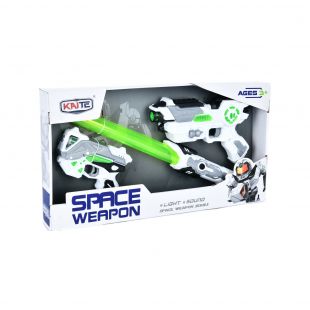Набір дитячої зброї KAITE бластер 2 шт., світловий меч KT218-80