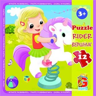 Пазл G-Toys Детская площадка 12 элементов LX01