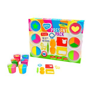 Набор для лепки с тестом Lovin Present Pack 41222