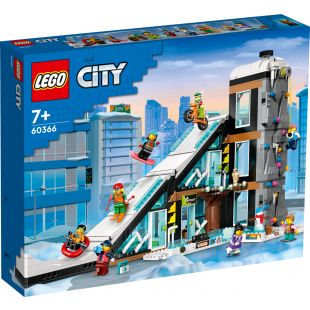 Конструктор LEGO City Гірськолижний і скелелазний центр 60366