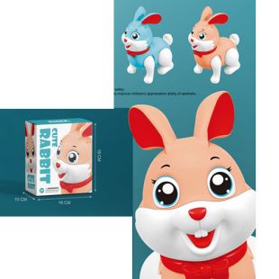 Музична іграшка зайчик, 2 кольори 993A