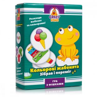 Настільна гра Vladi Toys Кольорові жабенята VT8025-06