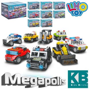 Конструктор Limo Toy городской транспорт KB 4005
