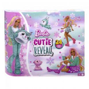 Адвент-календарь Barbie Cutie Reveal HJX76