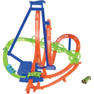 Трек Hot Wheels Гігантська петля Шалені зіткнення HNL97