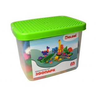 Класичний конструктор Doloni Зоопарк 013888/40