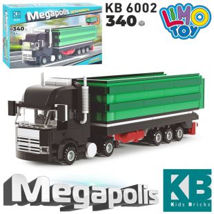 Конструктор Limo Toy машина с прицепом KB 6002
