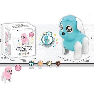 Музична іграшка Собачка, 2 кольори 111-1M