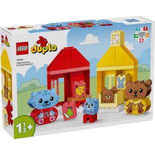 Конструктор LEGO Duplo Повсякденні процедури: Час вечері й сну 10414