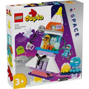 Конструктор LEGO Duplo Пригоди на космічному шатлі 3-в-1 10422