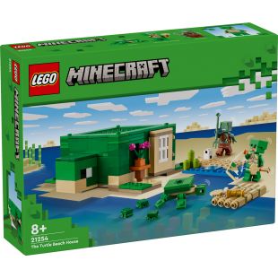 Конструктор LEGO Minecraft Пляжний будинок у формі черепахи 21254