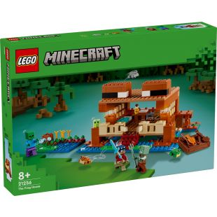 Конструктор LEGO Minecraft Будинок у формі жаби 21256