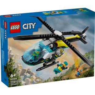 Конструктор LEGO City Гелікоптер аварійно-рятувальної служби 60405