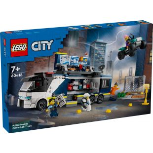 Конструктор LEGO City Пересувна поліцейська криміналістична лабораторія 60418