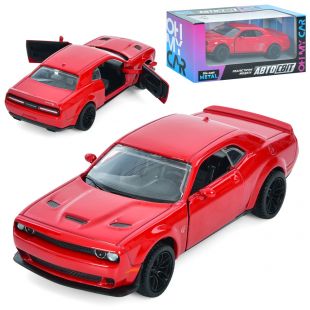 Машинка АвтоСвіт металлическая 2018 Dodge Challenger SRT 1:40, AS-3016