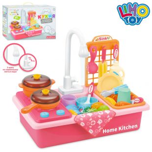 Детская кухня Limo Toy мойка, духовка, плита, посуда, продукты WD-Y41